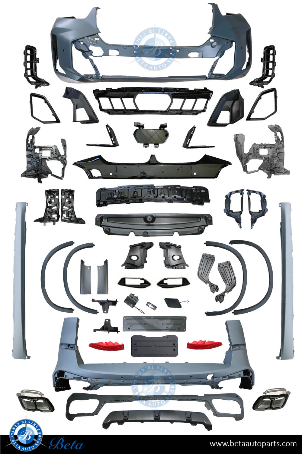 Body Kit M-Tek for BMW X5 G05 LCI 2024-Up models Body Kit M-Tek for BMW X5 G05 LCI 2024-Up models